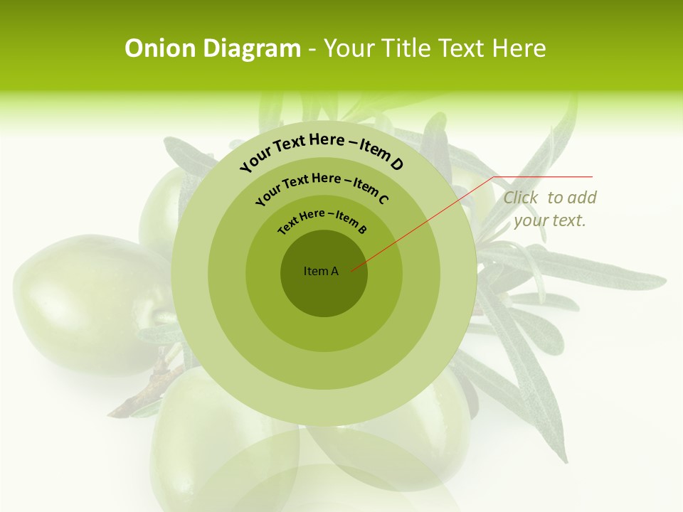 Mediterranean Vegetarian Herb PowerPoint Template