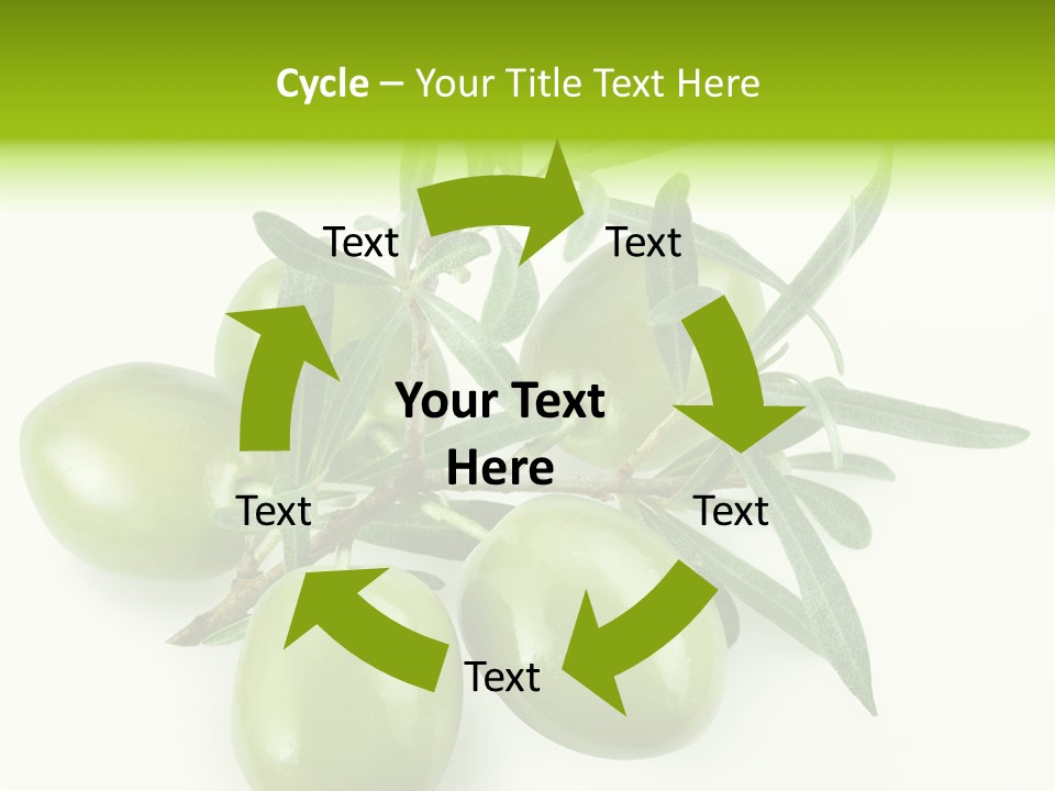 Mediterranean Vegetarian Herb PowerPoint Template