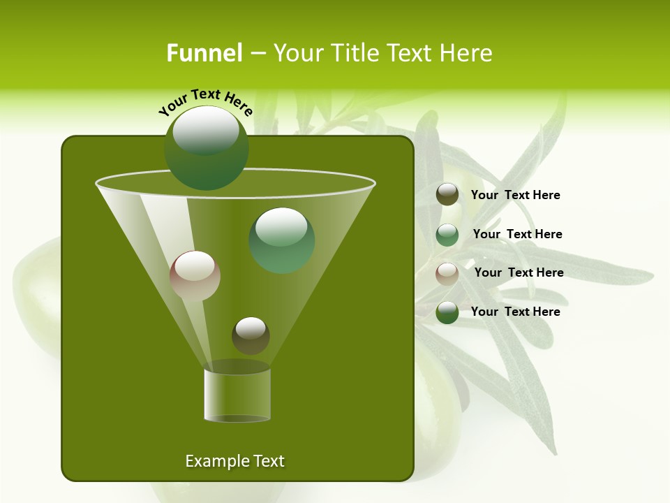 Mediterranean Vegetarian Herb PowerPoint Template