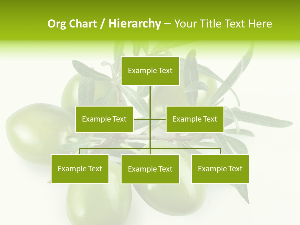 Mediterranean Vegetarian Herb PowerPoint Template