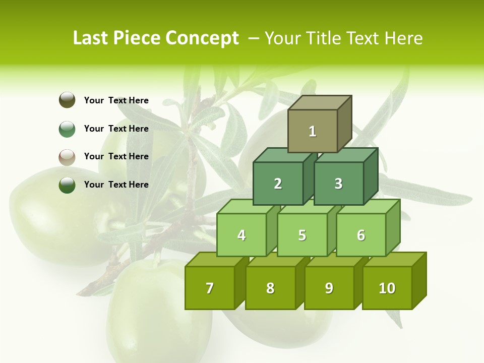 Mediterranean Vegetarian Herb PowerPoint Template