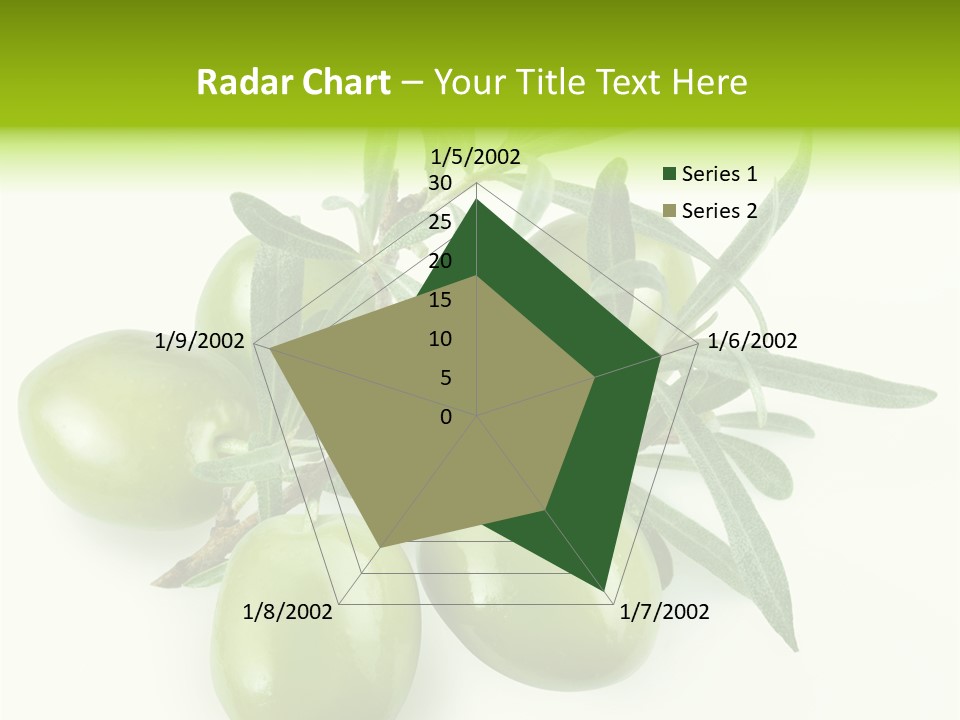 Mediterranean Vegetarian Herb PowerPoint Template