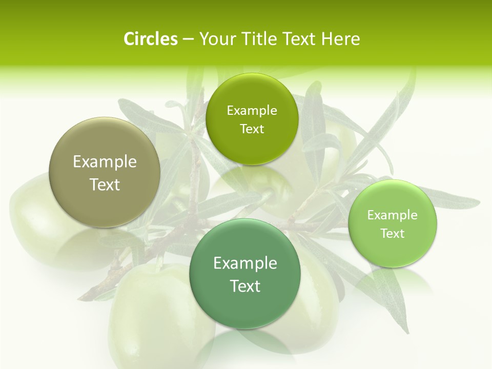 Mediterranean Vegetarian Herb PowerPoint Template