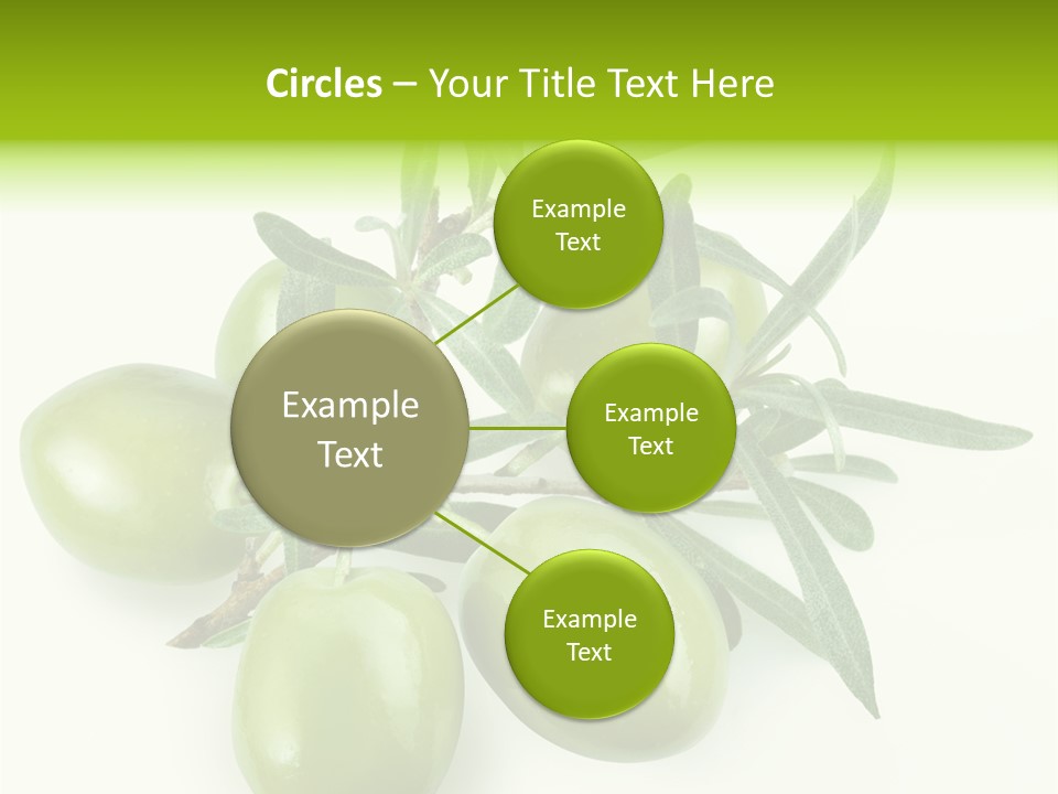 Mediterranean Vegetarian Herb PowerPoint Template