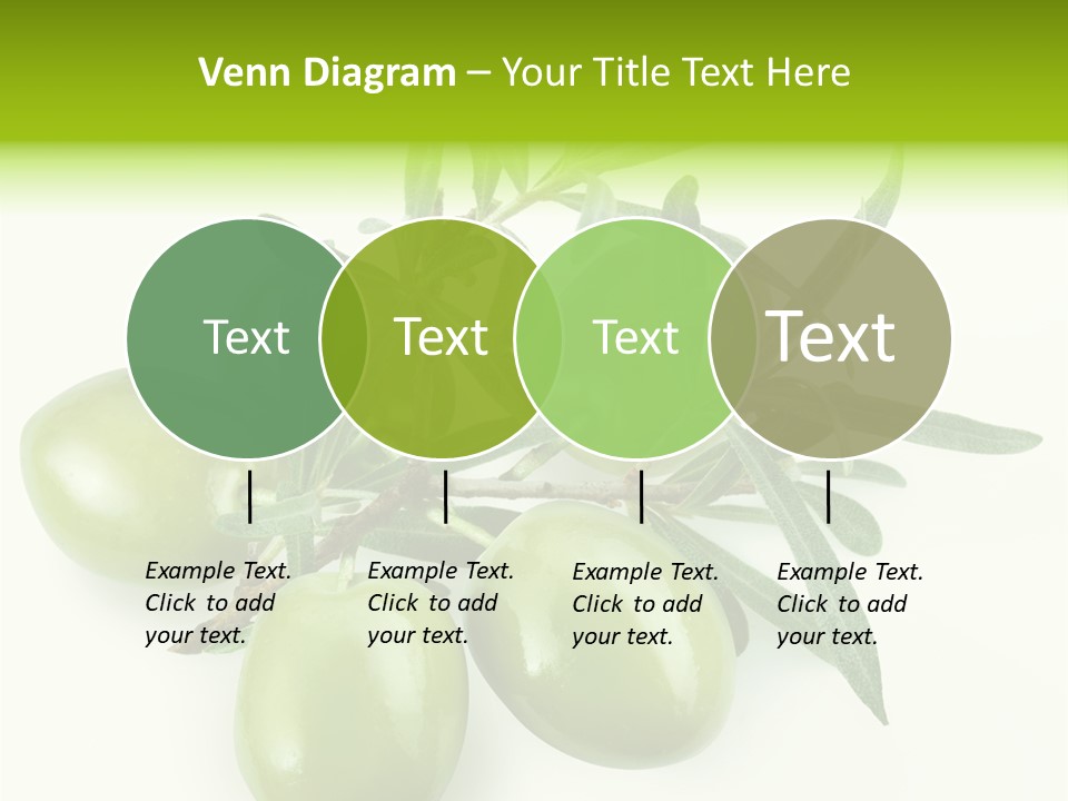Mediterranean Vegetarian Herb PowerPoint Template