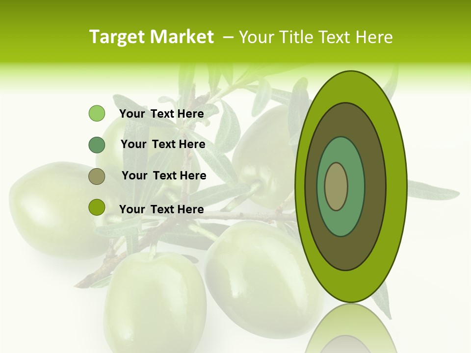 Mediterranean Vegetarian Herb PowerPoint Template