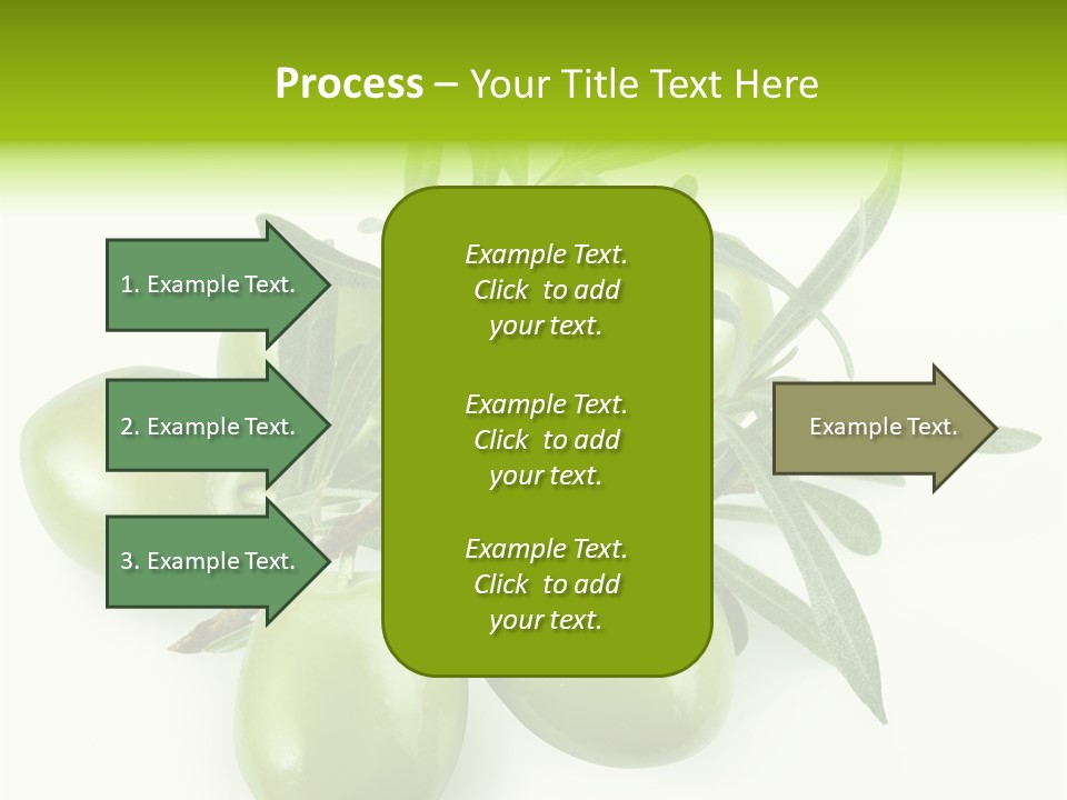 Mediterranean Vegetarian Herb PowerPoint Template