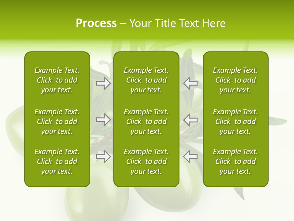 Mediterranean Vegetarian Herb PowerPoint Template