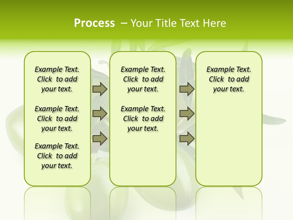 Mediterranean Vegetarian Herb PowerPoint Template