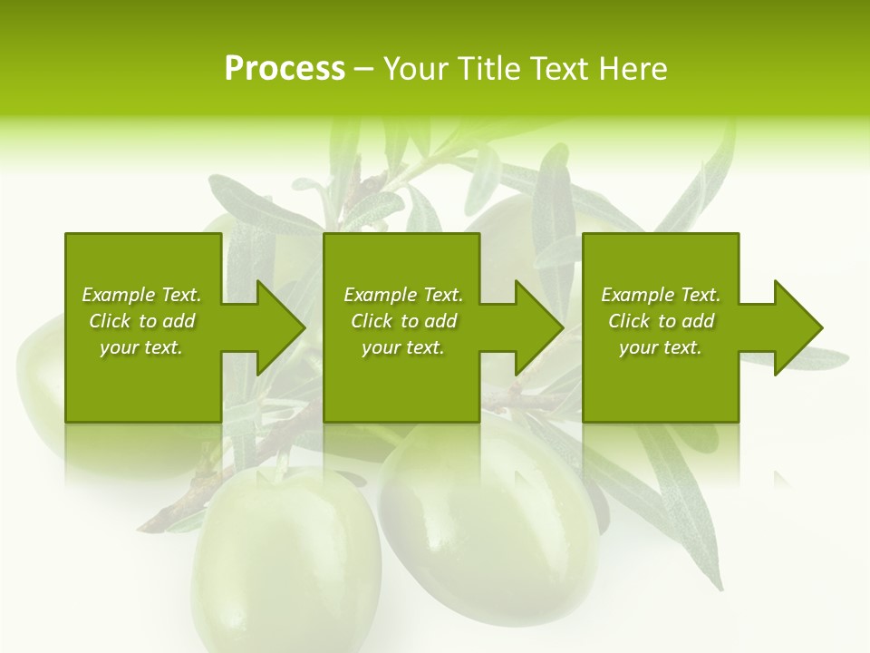 Mediterranean Vegetarian Herb PowerPoint Template