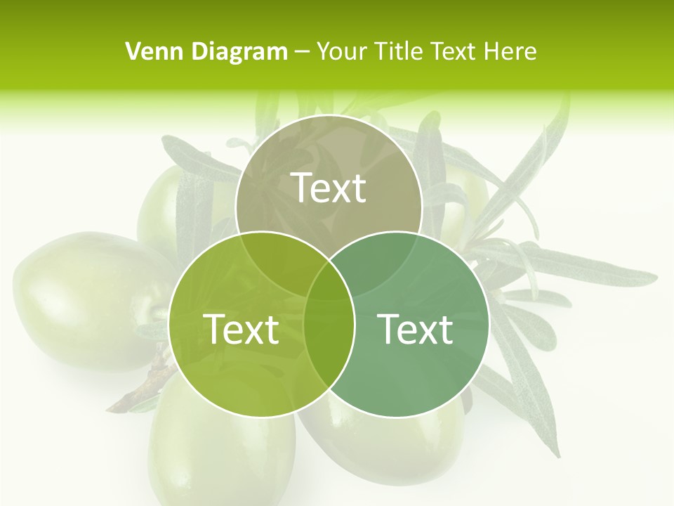 Mediterranean Vegetarian Herb PowerPoint Template