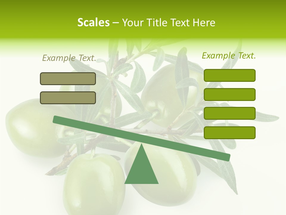 Mediterranean Vegetarian Herb PowerPoint Template