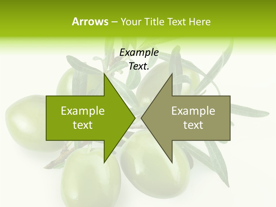 Mediterranean Vegetarian Herb PowerPoint Template