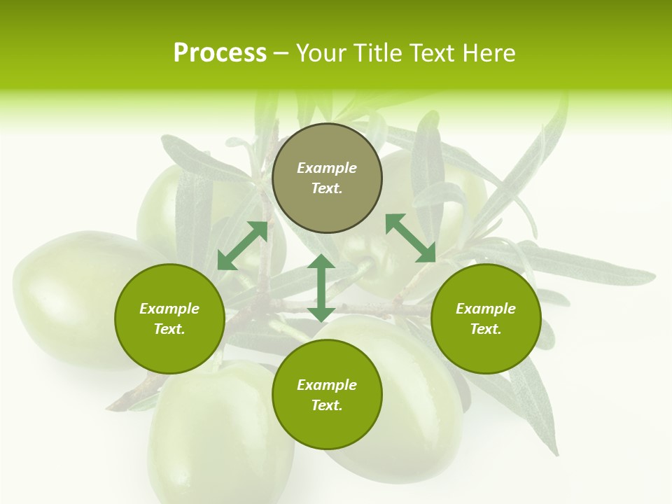 Mediterranean Vegetarian Herb PowerPoint Template