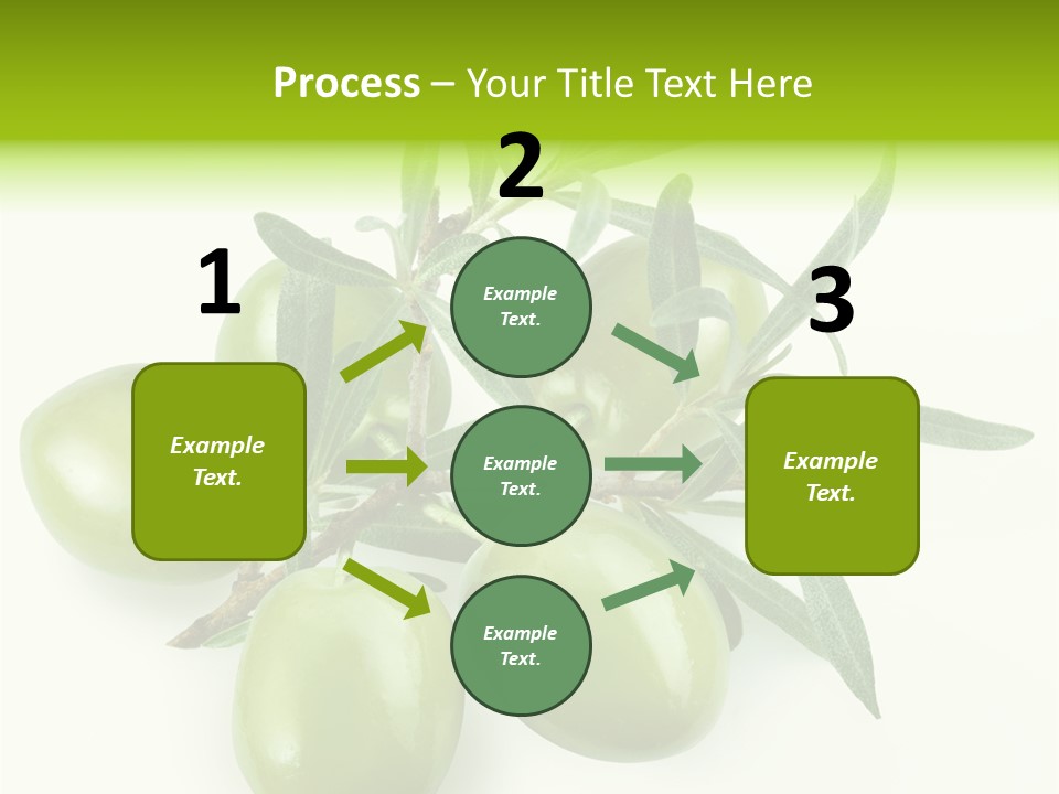 Mediterranean Vegetarian Herb PowerPoint Template