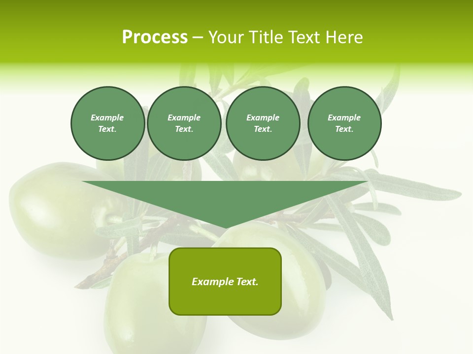 Mediterranean Vegetarian Herb PowerPoint Template