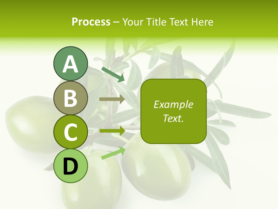 Mediterranean Vegetarian Herb PowerPoint Template