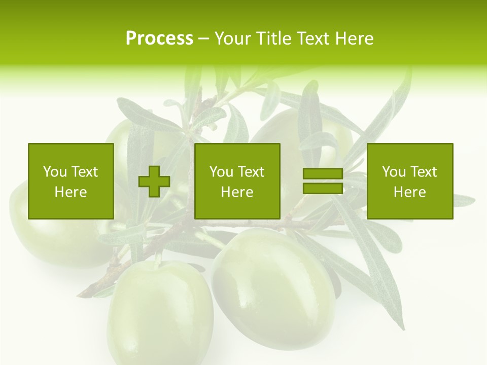 Mediterranean Vegetarian Herb PowerPoint Template
