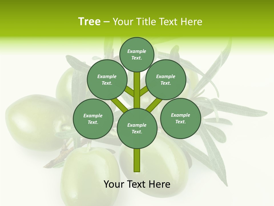 Mediterranean Vegetarian Herb PowerPoint Template