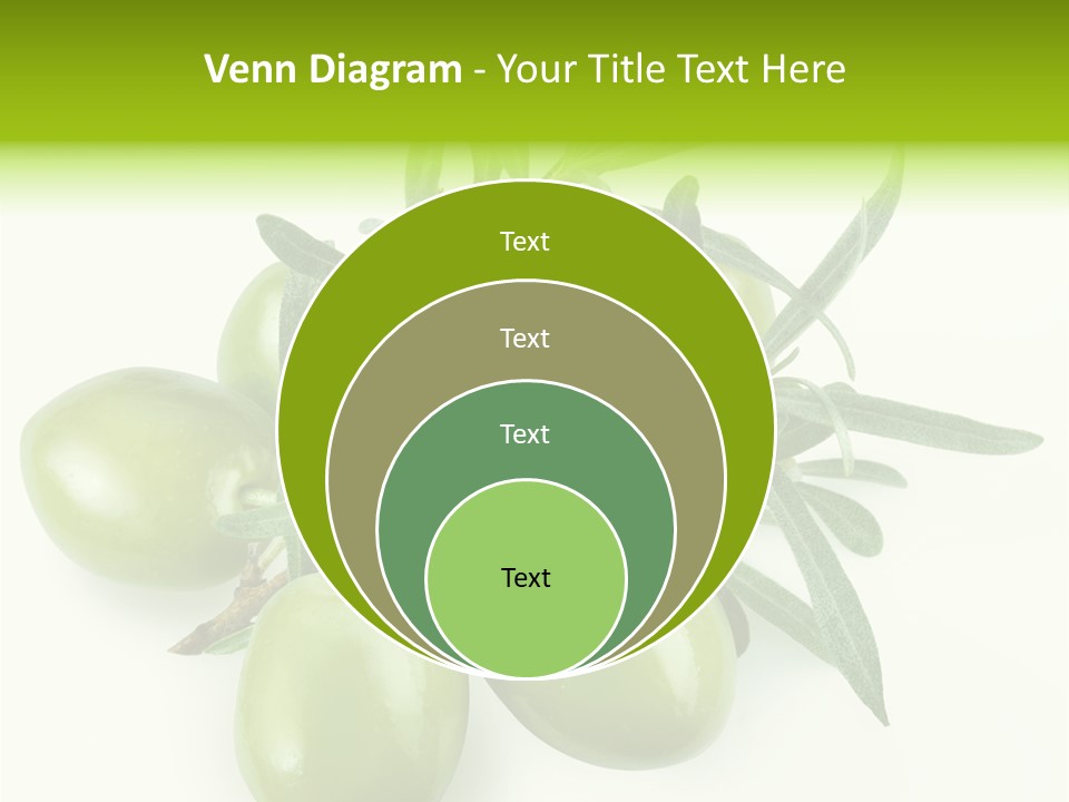 Mediterranean Vegetarian Herb PowerPoint Template