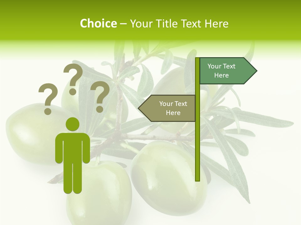 Mediterranean Vegetarian Herb PowerPoint Template