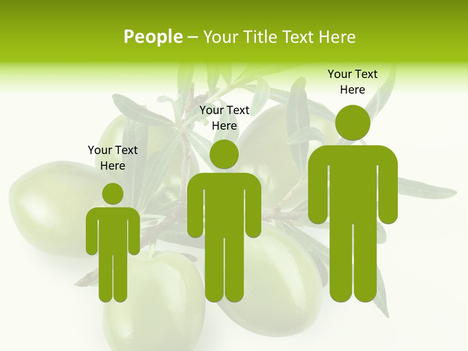 Mediterranean Vegetarian Herb PowerPoint Template