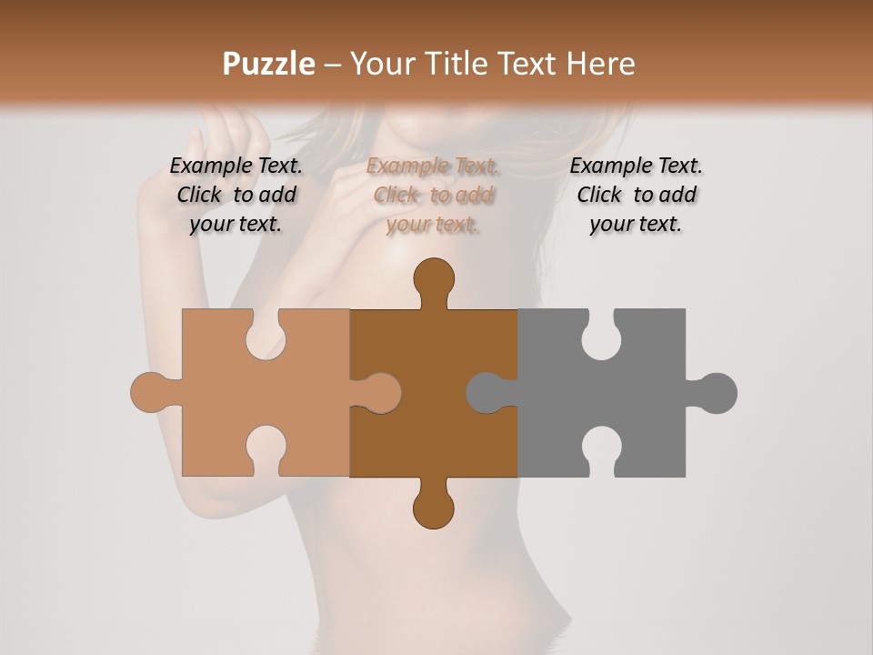 Smiling Body Cleansing PowerPoint Template