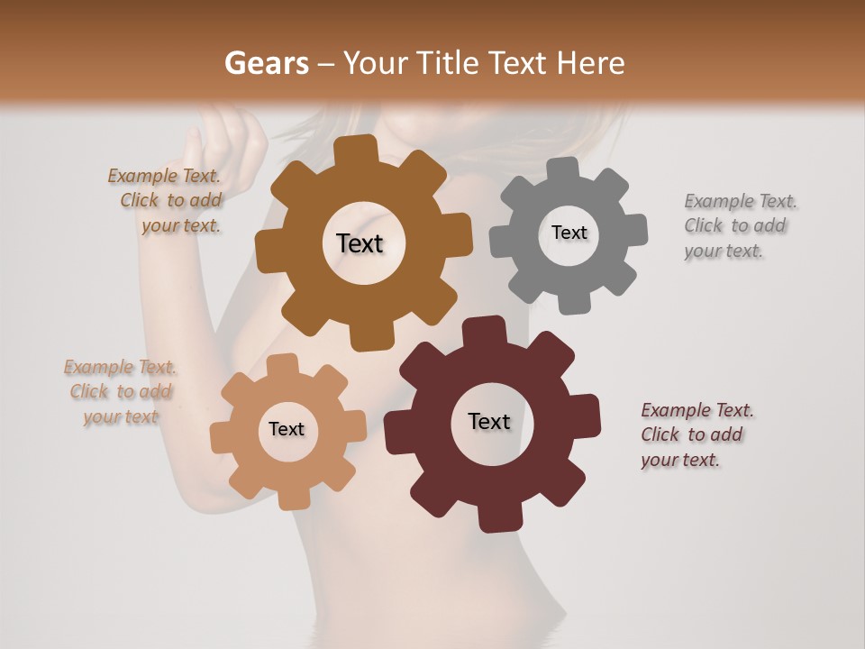 Smiling Body Cleansing PowerPoint Template