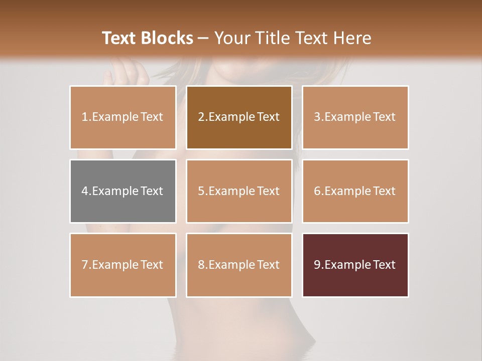 Smiling Body Cleansing PowerPoint Template