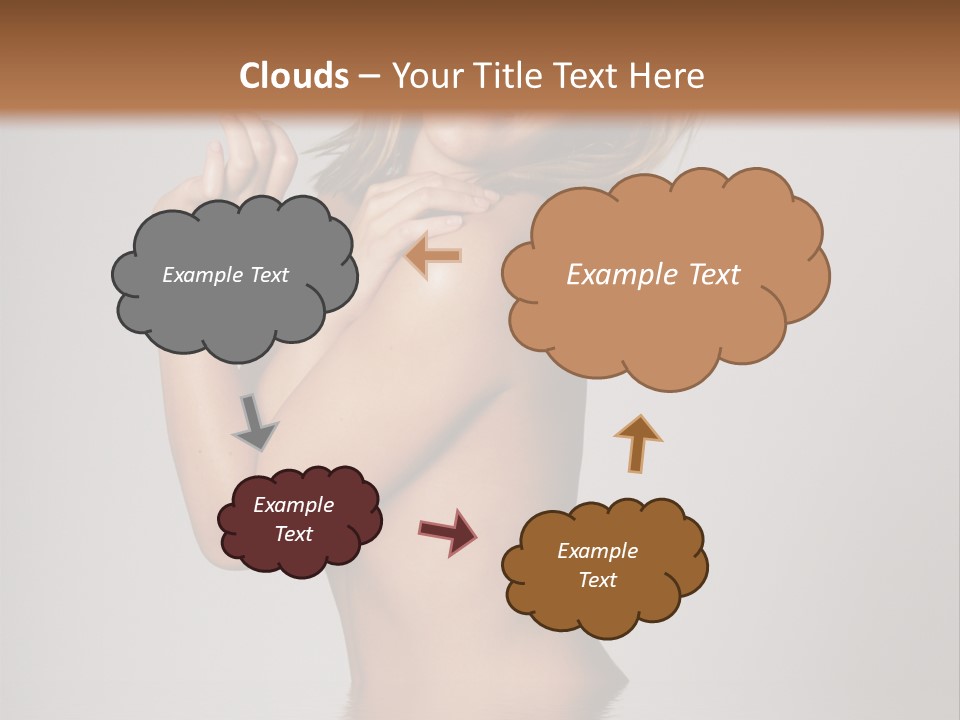 Smiling Body Cleansing PowerPoint Template