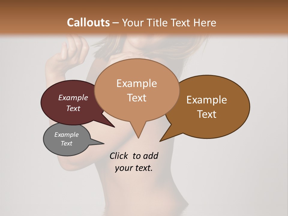 Smiling Body Cleansing PowerPoint Template