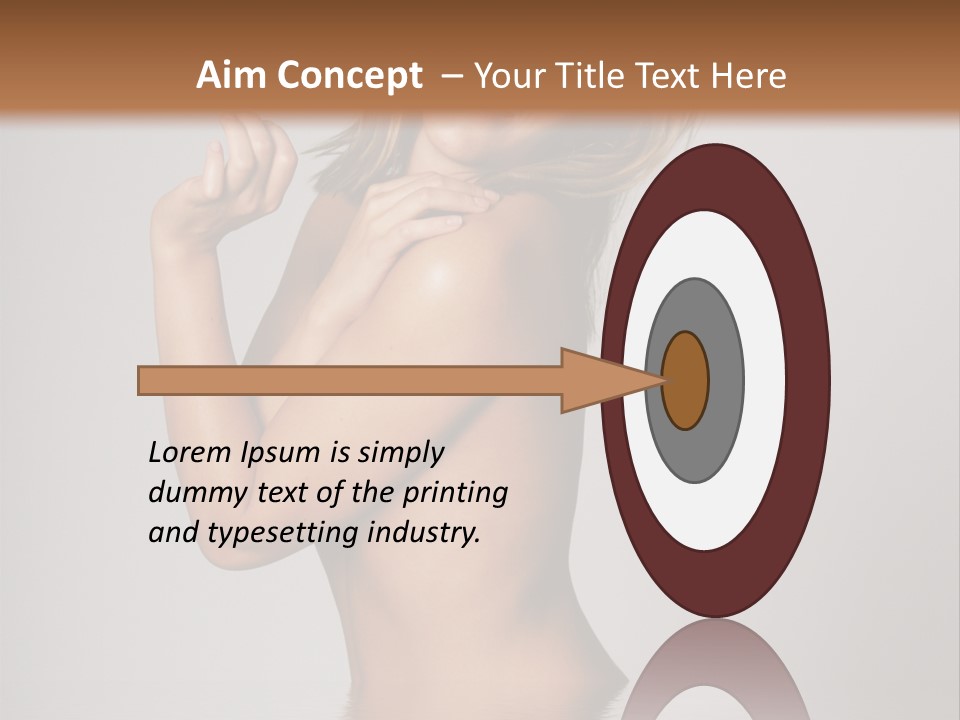 Smiling Body Cleansing PowerPoint Template