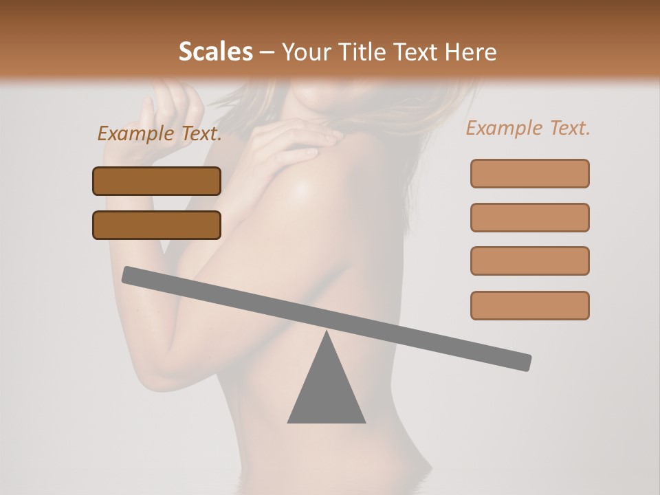 Smiling Body Cleansing PowerPoint Template