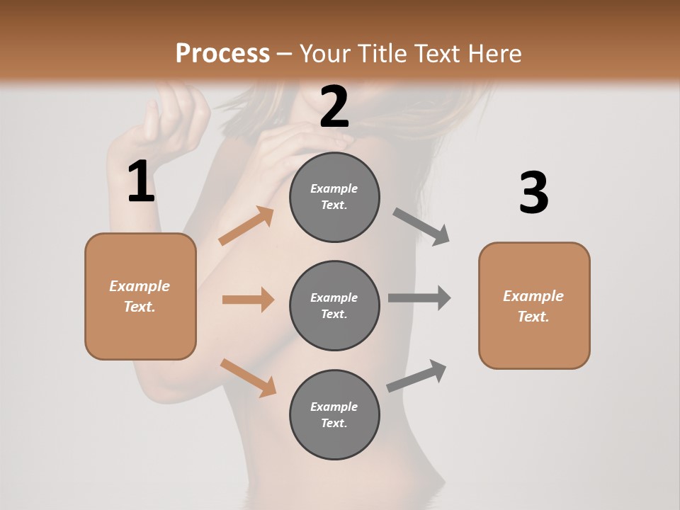 Smiling Body Cleansing PowerPoint Template
