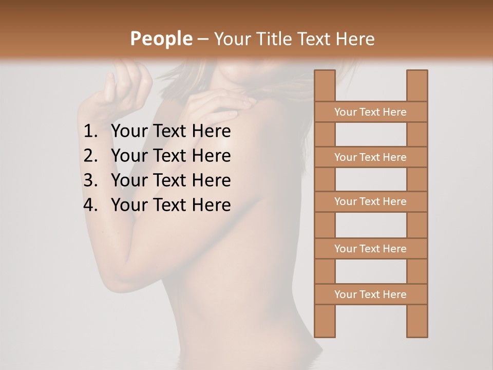 Smiling Body Cleansing PowerPoint Template