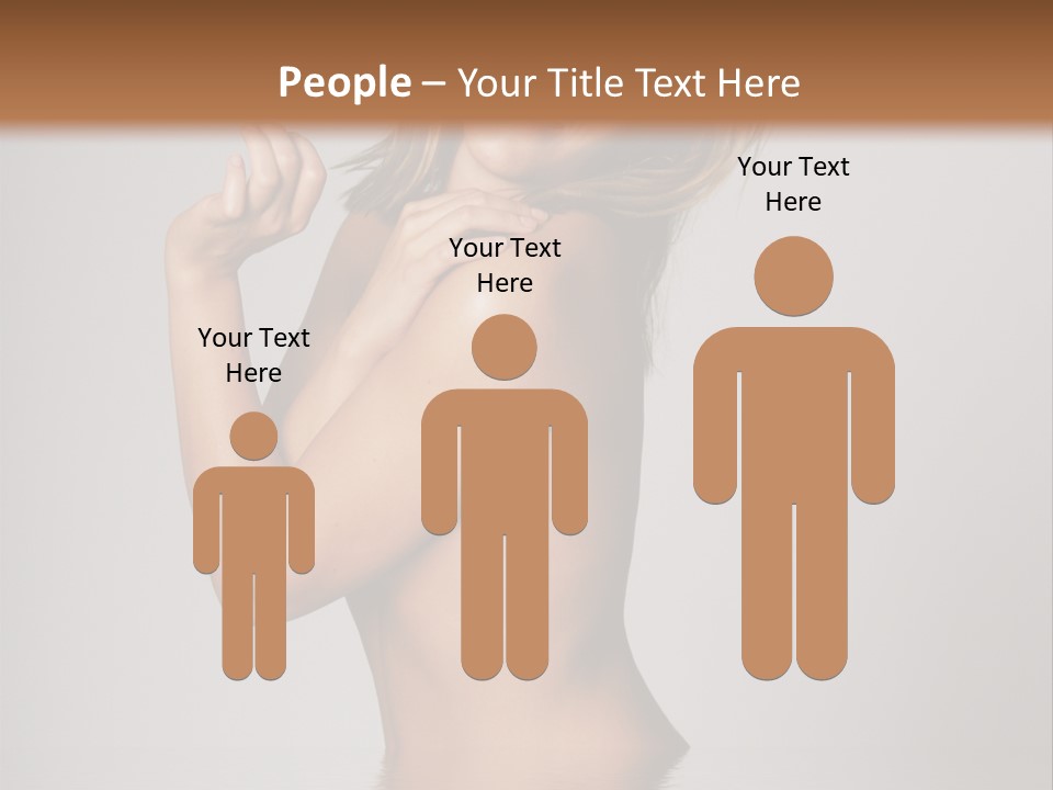 Smiling Body Cleansing PowerPoint Template