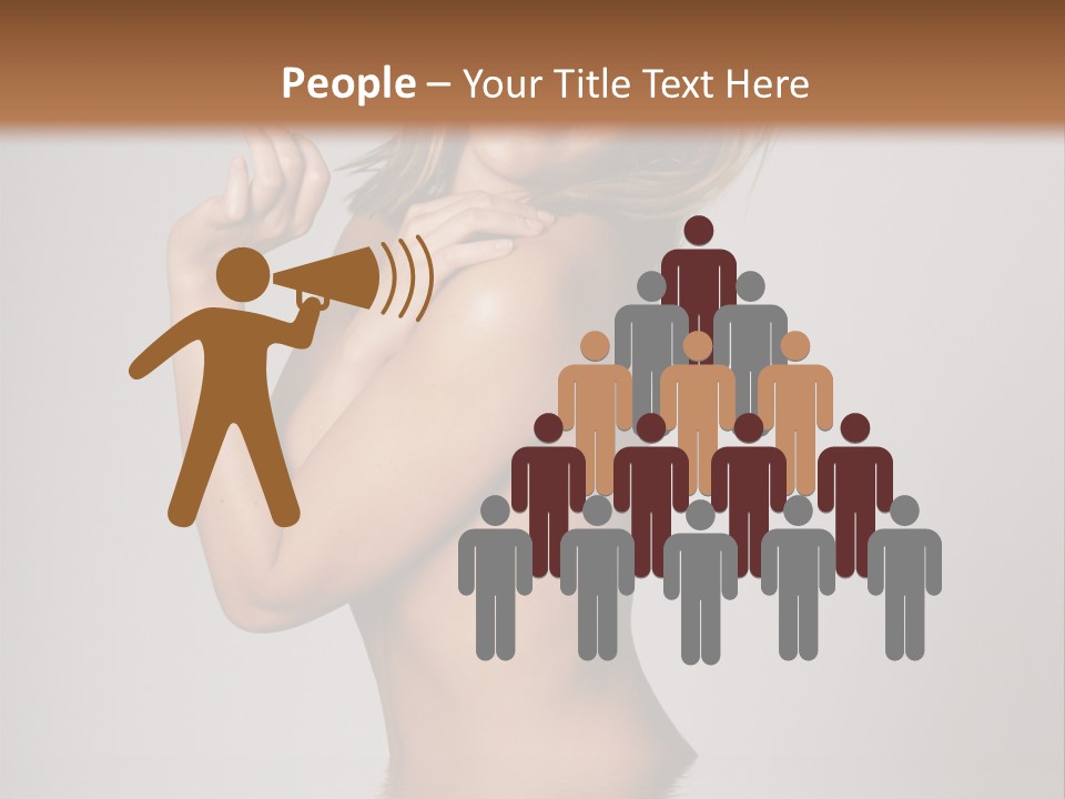 Smiling Body Cleansing PowerPoint Template