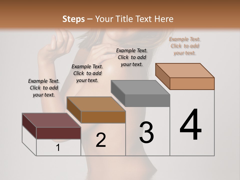 Smiling Body Cleansing PowerPoint Template