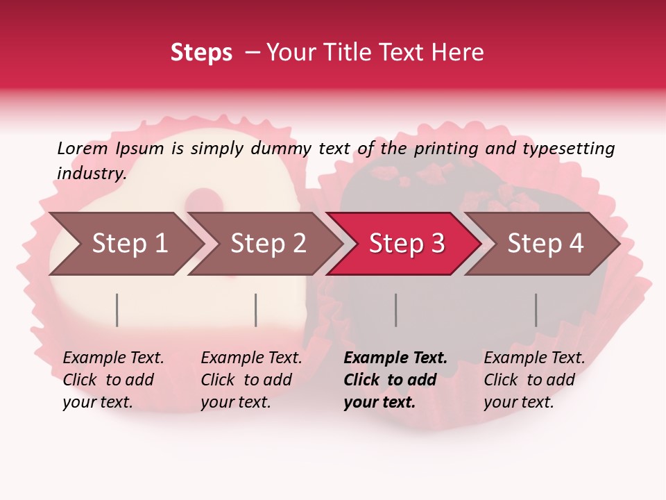Red Valentine Pink PowerPoint Template