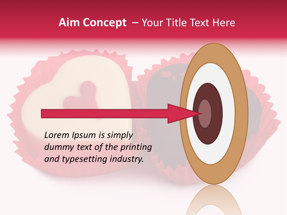 Red Valentine Pink PowerPoint Template