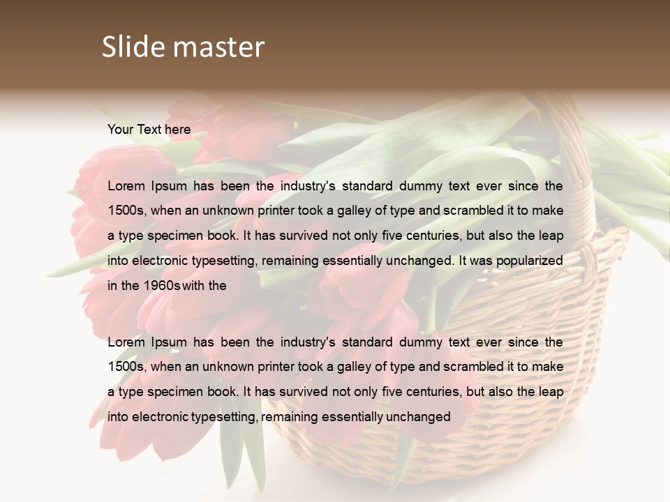 Green Red Decoration PowerPoint Template