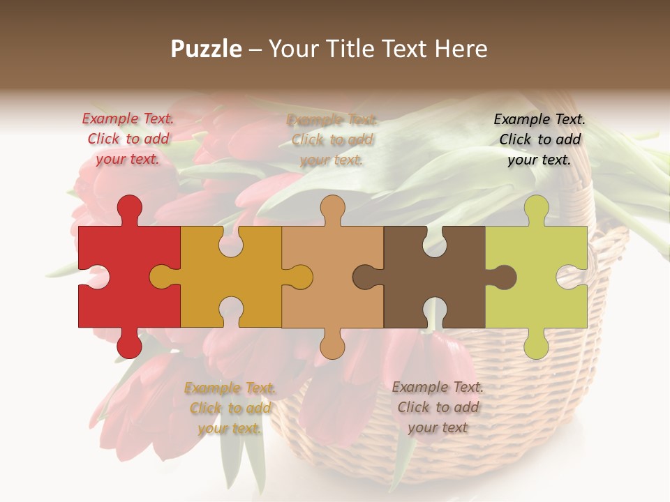 Green Red Decoration PowerPoint Template