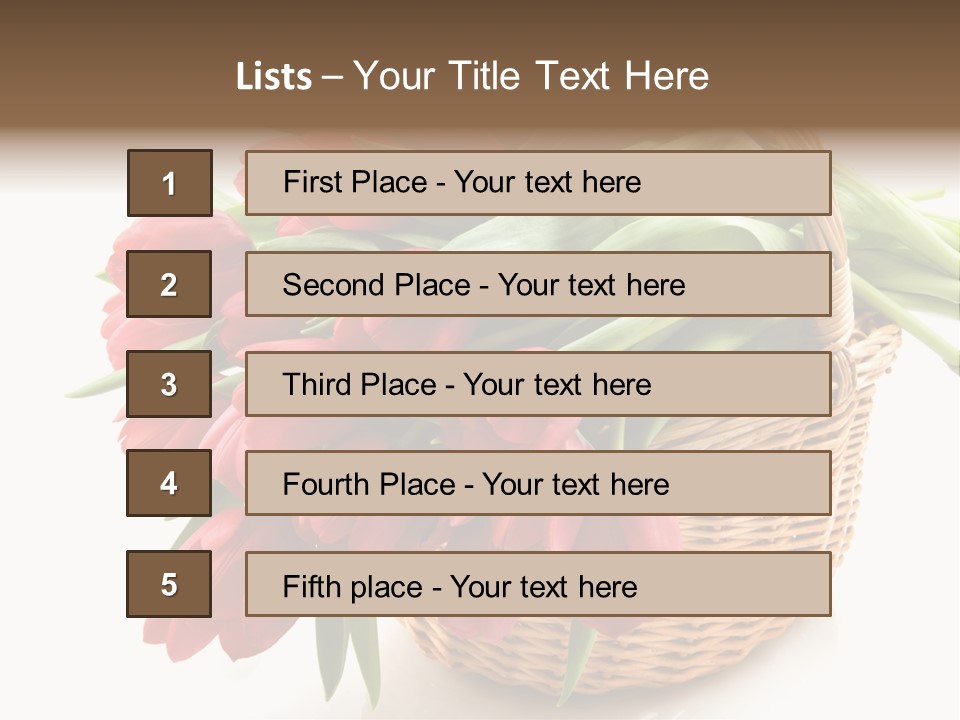 Green Red Decoration PowerPoint Template