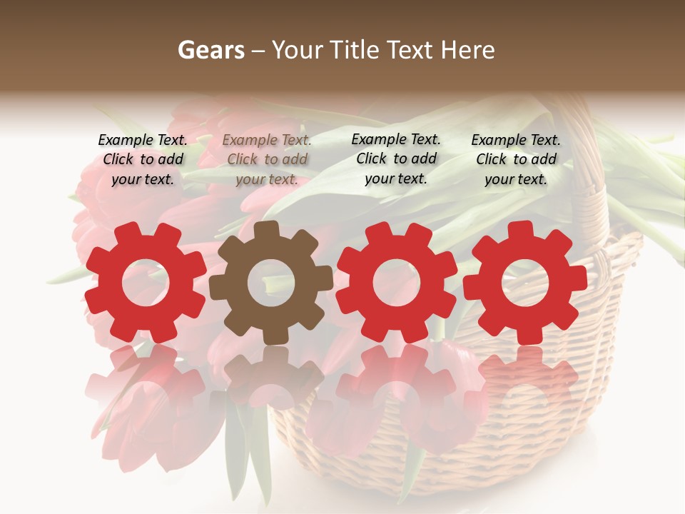 Green Red Decoration PowerPoint Template