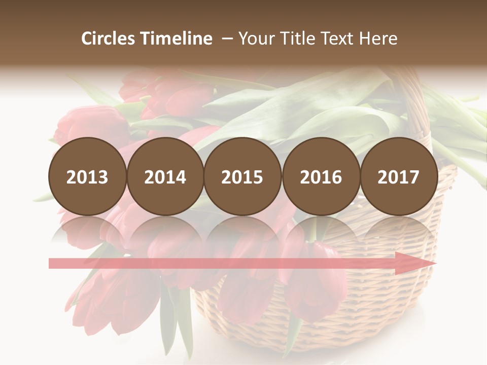 Green Red Decoration PowerPoint Template