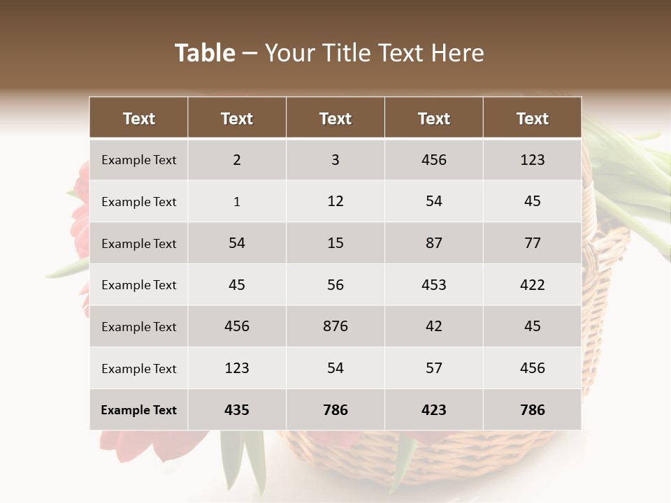 Green Red Decoration PowerPoint Template
