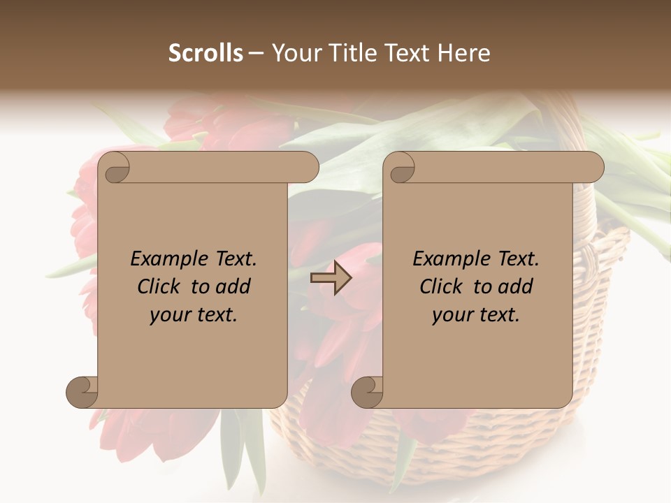 Green Red Decoration PowerPoint Template