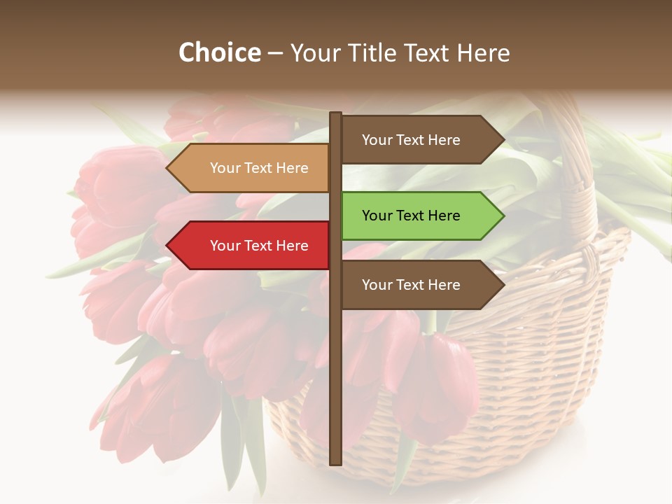 Green Red Decoration PowerPoint Template