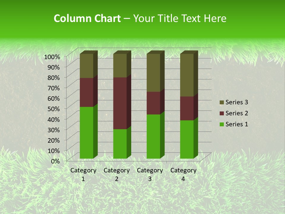 Summer Healthy Grow PowerPoint Template