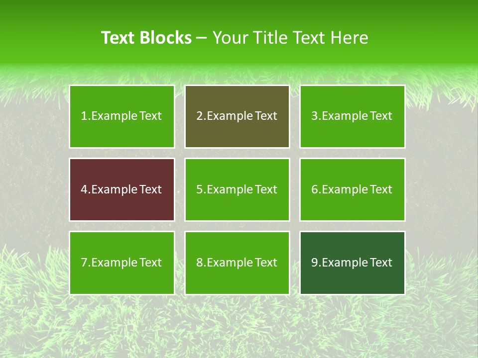 Summer Healthy Grow PowerPoint Template